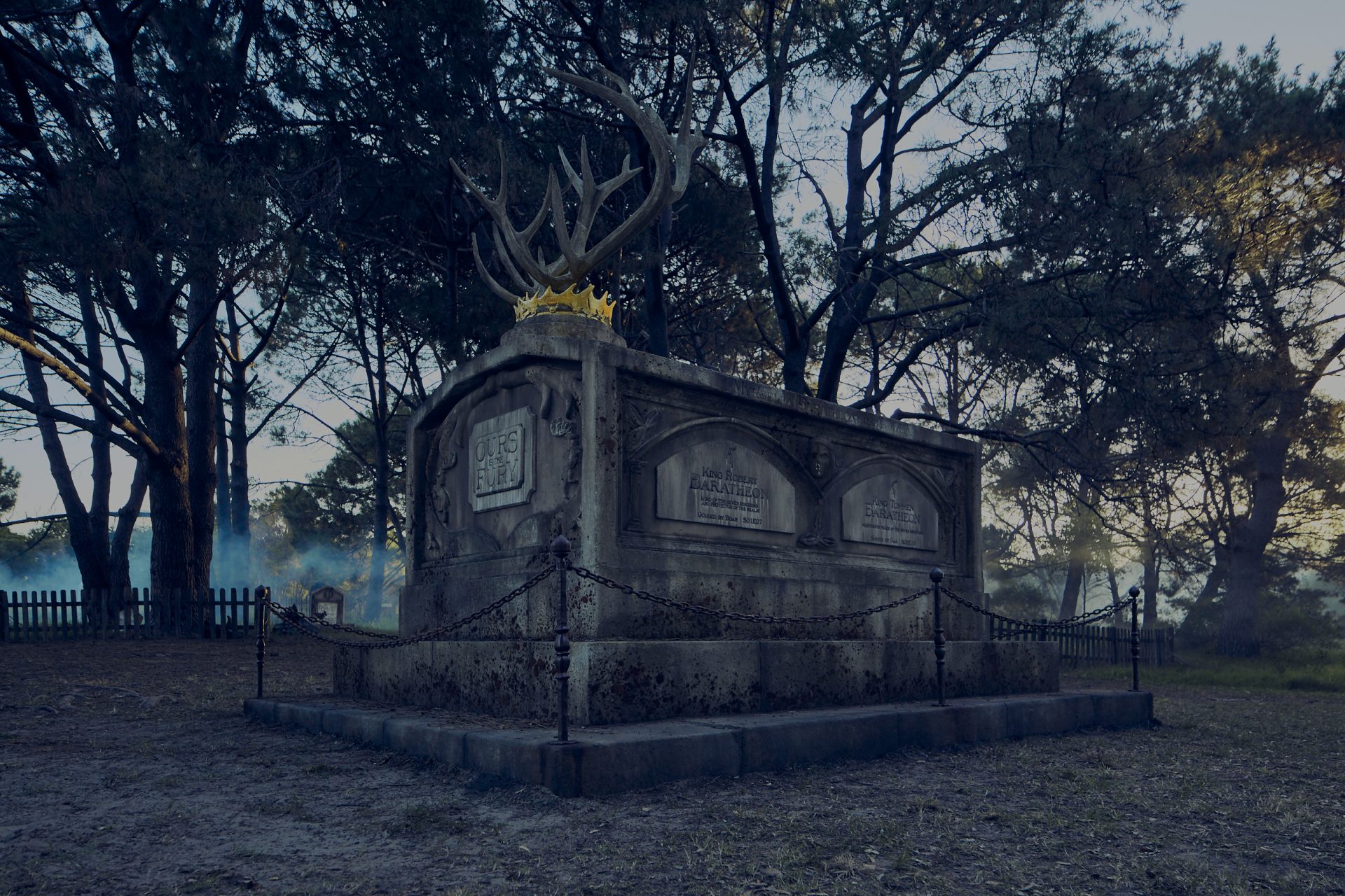 Game of Thrones Grave - Baratheon Mausoleum - by The Glue Society