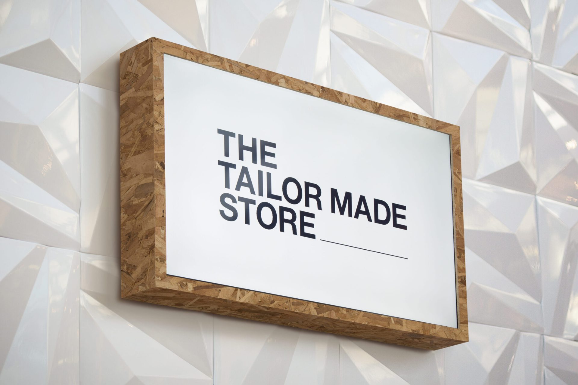 Chadstone Tailor Made Store Signage