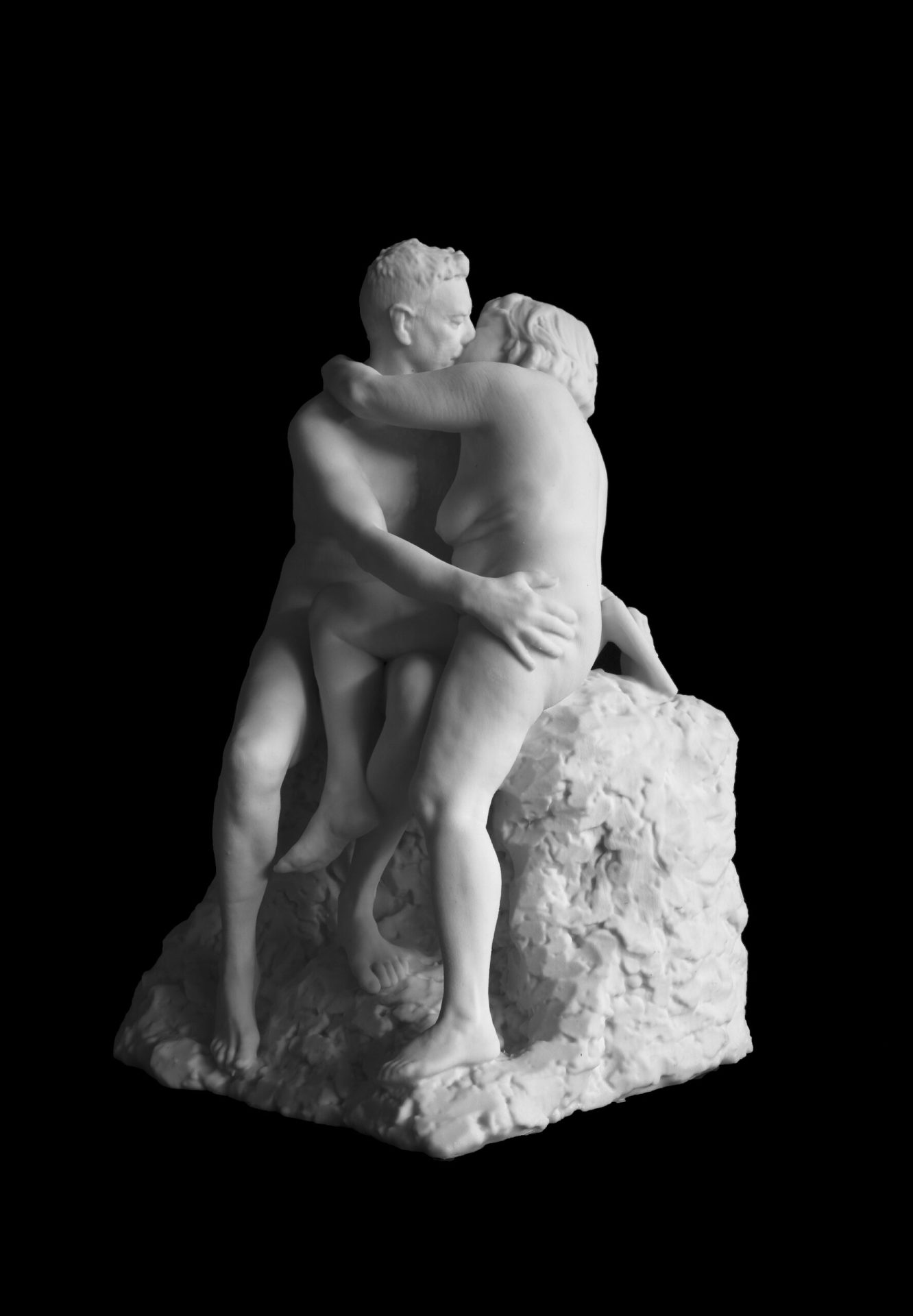 AGNSW and TATE London Recreating the Kiss Rodin sculpture