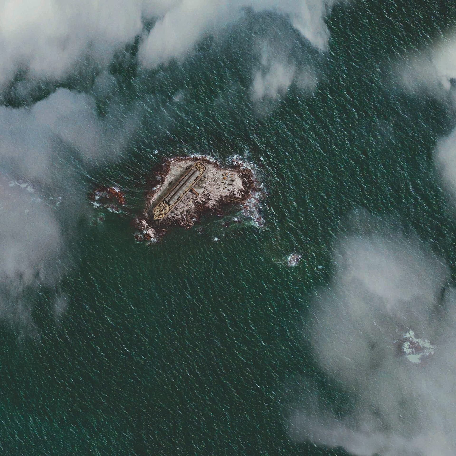 Noahs Ark Aerial View Google Earth by The Glue Society