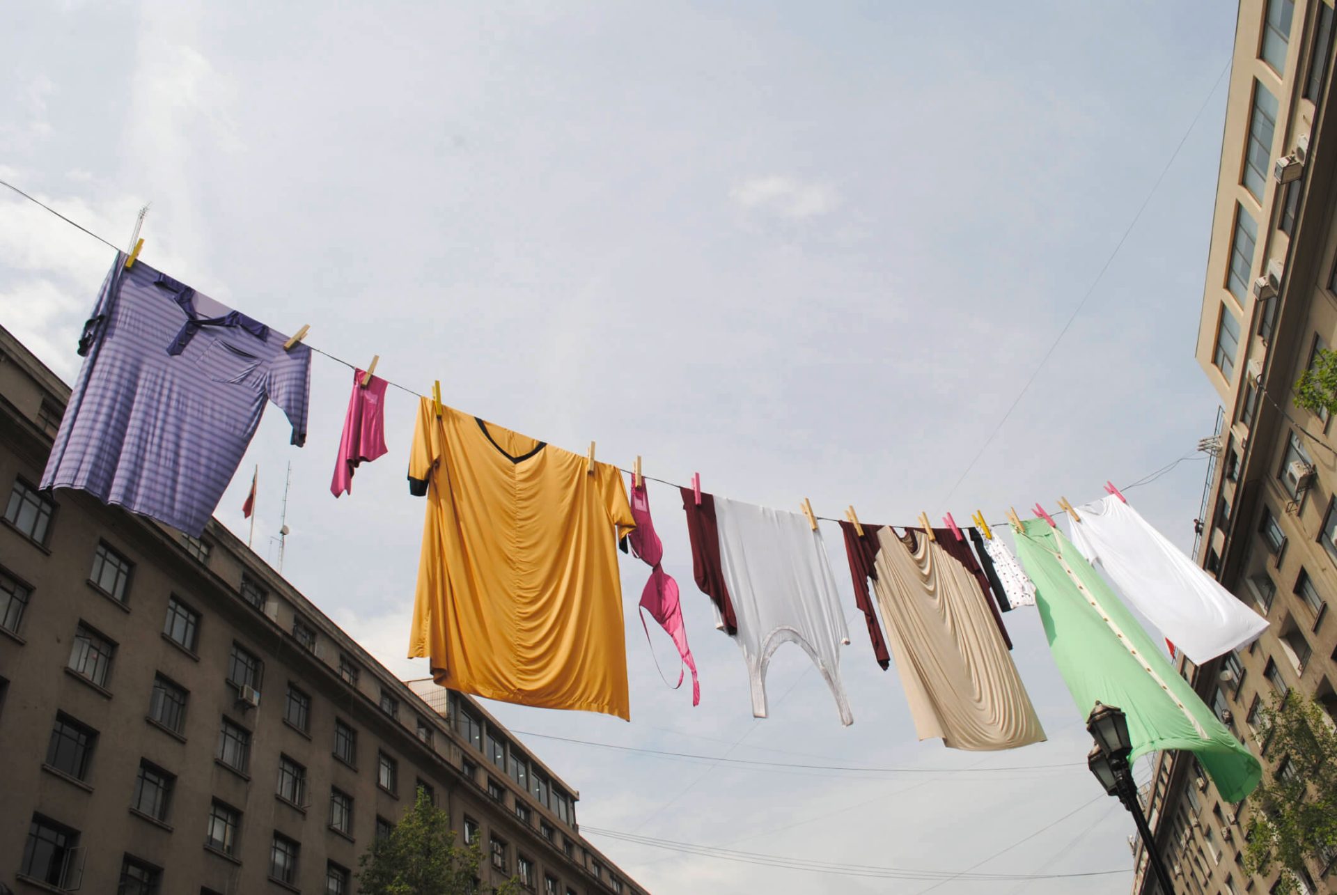 the glue society giant clothesline