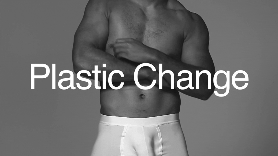 Plastic change microplastics underwear