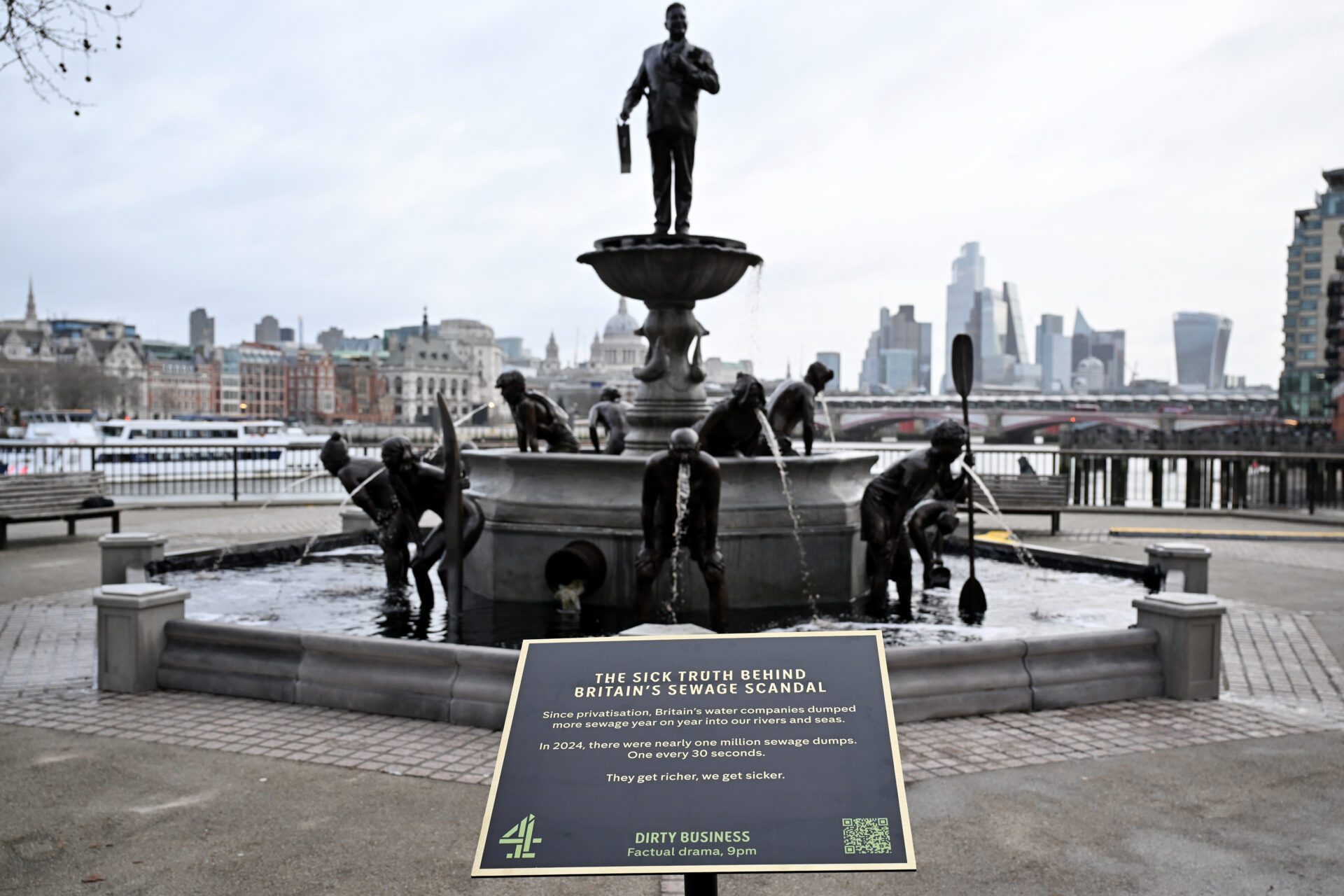 Fountain of Filth, London, UK 23 Feb 2026