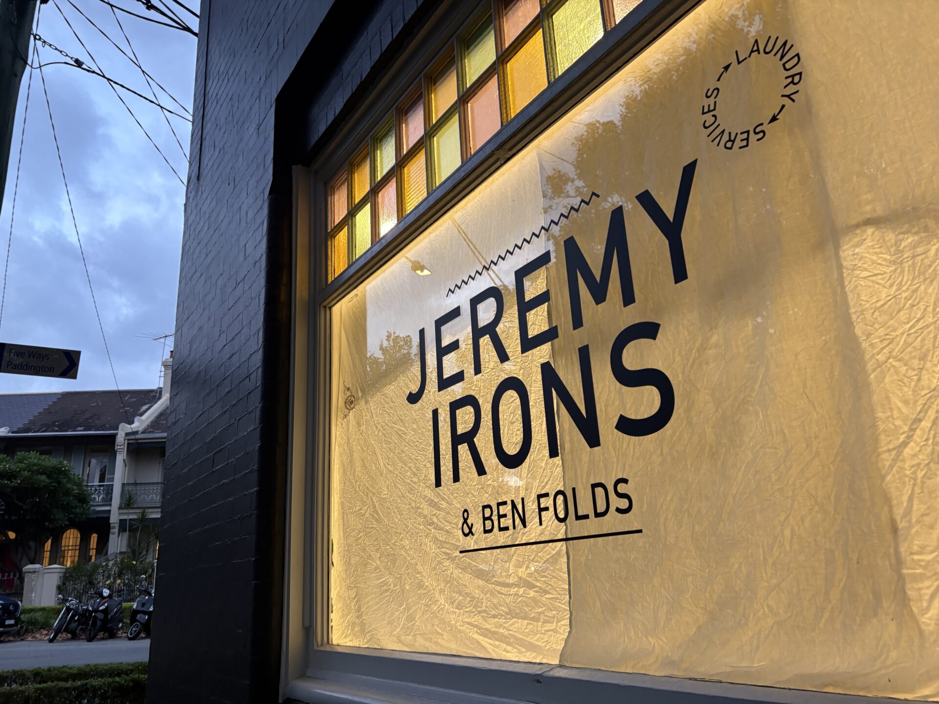 Jeremy Irons & Ben Folds - Laundry Services - FLOP UP by Glue Society